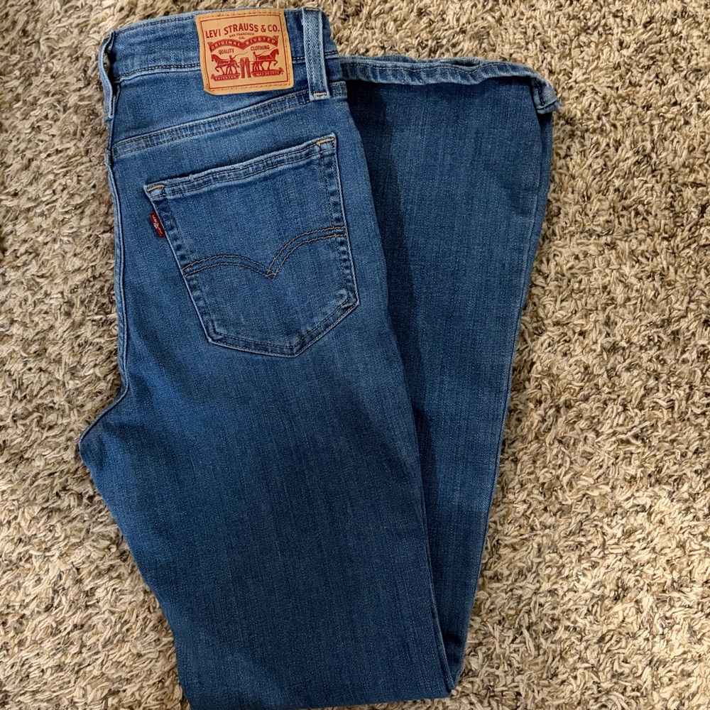 Levi's Women's Blue Flare Jeans